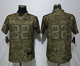 Women Nike Panthers 22 Christian McCaffrey Camo Salute To Service Limited Jersey,baseball caps,new era cap wholesale,wholesale hats